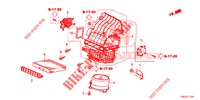SOUFFLERIE DE CHAUFFAGE (LH) pour Honda CR-V DIESEL 1.6 ELEGANCE NAVI 4WD 5 Portes 9 vitesses automatique 2015