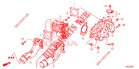 SOUPAPE VOLET ADMISSION (DIESEL) pour Honda CR-V DIESEL 1.6 ELEGANCE NAVI 4WD 5 Portes 9 vitesses automatique 2015