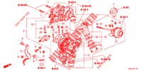 TURBOCOMPRESSEUR (DIESEL) (2) pour Honda CR-V DIESEL 1.6 ELEGANCE NAVI 4WD 5 Portes 9 vitesses automatique 2015