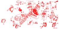 UNITE DE COMMANDE (CABINE) (LH) (1) pour Honda CR-V DIESEL 1.6 ELEGANCE NAVI 4WD 5 Portes 9 vitesses automatique 2015