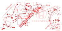 CLIMATISEUR (FLEXIBLES/TUYAUX) (LH) (3) pour Honda CR-V DIESEL 1.6 EXECUTIVE NAVI 5 Portes 6 vitesses manuelles 2015