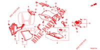 GARNITURE D'INSTRUMENT (COTE DE PASSAGER) (LH) pour Honda CR-V DIESEL 1.6 EXECUTIVE NAVI 5 Portes 6 vitesses manuelles 2015