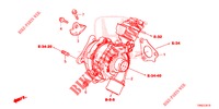 TURBOCOMPRESSEUR (DIESEL) (1) pour Honda CR-V DIESEL 1.6 EXECUTIVE NAVI 5 Portes 6 vitesses manuelles 2015