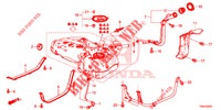 TUYAU DE REMPLISSAGE DE CARBURANT (DIESEL) pour Honda CR-V DIESEL 1.6 EXECUTIVE NAVI 5 Portes 6 vitesses manuelles 2015