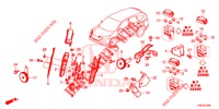 UNITE DE COMMANDE (COMPARTIMENT MOTEUR) (5) pour Honda CR-V DIESEL 1.6 EXECUTIVE NAVI 5 Portes 6 vitesses manuelles 2015