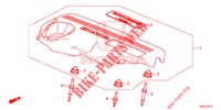 COUVERCLE DE MOTEUR (DIESEL) pour Honda CR-V DIESEL 1.6 EXECUTIVE NAVI 5 Portes 9 vitesses automatique 2015