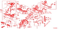 GARDE BOUE AVANT pour Honda CR-V DIESEL 1.6 EXECUTIVE NAVI 5 Portes 9 vitesses automatique 2015