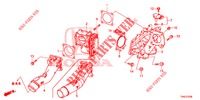 SOUPAPE VOLET ADMISSION (DIESEL) pour Honda CR-V DIESEL 1.6 EXECUTIVE NAVI 5 Portes 9 vitesses automatique 2015