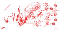 UNITE DE COMMANDE (COMPARTIMENT MOTEUR) (5) pour Honda CR-V DIESEL 1.6 EXECUTIVE NAVI 5 Portes 9 vitesses automatique 2015