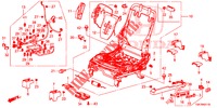 COMP. DE SIEGE AV. (G.) (2) pour Honda CR-V DIESEL 2.2 EXCLUSIVE NAVI 5 Portes 6 vitesses manuelles 2014
