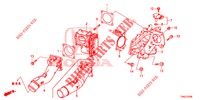 SOUPAPE VOLET ADMISSION (DIESEL) pour Honda CR-V DIESEL 1.6 INNOVA 5 Portes 9 vitesses automatique 2015