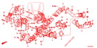 SOUPAPE DE EGR (DIESEL) (2.2L) pour Honda CR-V DIESEL 2.2 ELEGANCE 5 Portes 6 vitesses manuelles 2014