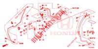 CLIMATISEUR (FLEXIBLES/TUYAUX) (LH) (3) pour Honda CR-V DIESEL 1.6 EXCLUSIVE NAVI 4WD 5 Portes 6 vitesses manuelles 2015