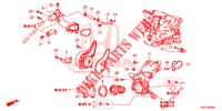 POMPE A EAU (DIESEL) pour Honda CR-V DIESEL 1.6 EXCLUSIVE NAVI 4WD 5 Portes 6 vitesses manuelles 2015