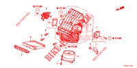 SOUFFLERIE DE CHAUFFAGE (LH) pour Honda CR-V DIESEL 1.6 EXCLUSIVE NAVI 4WD 5 Portes 6 vitesses manuelles 2015