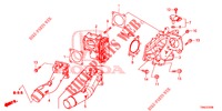 SOUPAPE VOLET ADMISSION (DIESEL) pour Honda CR-V DIESEL 1.6 EXCLUSIVE NAVI 4WD 5 Portes 6 vitesses manuelles 2015
