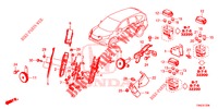 UNITE DE COMMANDE (COMPARTIMENT MOTEUR) (5) pour Honda CR-V DIESEL 1.6 EXCLUSIVE NAVI 4WD 5 Portes 6 vitesses manuelles 2015