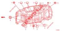 ANNEAU (INFERIEUR) pour Honda CR-V DIESEL 1.6 COMFORT 5 Portes 6 vitesses manuelles 2018