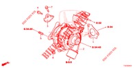 TURBOCOMPRESSEUR (DIESEL) (1) pour Honda CR-V DIESEL 1.6 COMFORT 5 Portes 6 vitesses manuelles 2018