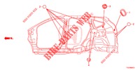 ANNEAU (LATERAL) pour Honda CR-V DIESEL 1.6 ELEGANCE NAVI 5 Portes 6 vitesses manuelles 2018