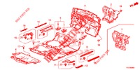 TAPIS DE SOL pour Honda CR-V DIESEL 1.6 ELEGANCE 5 Portes 9 vitesses automatique 2018