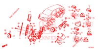 UNITE DE COMMANDE (COMPARTIMENT MOTEUR) (1) (DIESEL) pour Honda CR-V DIESEL 1.6 ELEGANCE 5 Portes 9 vitesses automatique 2018
