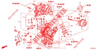 TURBOCOMPRESSEUR (DIESEL) (2) pour Honda CR-V DIESEL 1.6 EXECUTIVE NAVI PLUS 5 Portes 9 vitesses automatique 2018