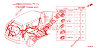 CONNECTEUR ELECTRIQUE (ARRIERE) pour Honda CR-V DIESEL 2.2 EXCLUSIVE 5 Portes 6 vitesses manuelles 2013