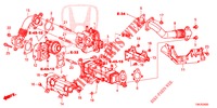 SOUPAPE DE EGR (DIESEL) (2.2L) pour Honda CR-V DIESEL 2.2 EXCLUSIVE 5 Portes 6 vitesses manuelles 2013