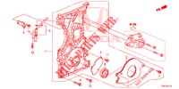 CARTER DE CHAINE (DIESEL) (2.2L) pour Honda CR-V DIESEL 2.2 COMFORT 5 Portes 5 vitesses automatique 2013