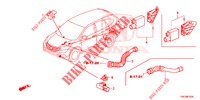 CLIMATISEUR (SENSEUR/CLIMATISEUR D'AIR AUTOMATIQUE) pour Honda CR-V DIESEL 2.2 DIESEL ELEGANCE L 5 Portes 6 vitesses manuelles 2013
