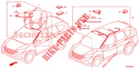 FAISCEAU DES FILS (LH) (4) pour Honda CR-V DIESEL 2.2 DIESEL ELEGANCE L 5 Portes 6 vitesses manuelles 2013