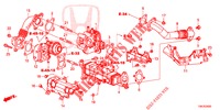 SOUPAPE DE EGR (DIESEL) (2.2L) pour Honda CR-V DIESEL 2.2 DIESEL ELEGANCE L 5 Portes 6 vitesses manuelles 2013