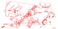 TUYAU D'INSTALLATION/POMPE A VIDE (DIESEL) (2.2L) pour Honda CR-V DIESEL 2.2 DIESEL ELEGANCE L 5 Portes 6 vitesses manuelles 2013