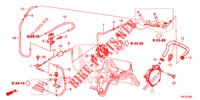 TUYAU D'INSTALLATION/POMPE A VIDE (DIESEL) (2.2L) pour Honda CR-V DIESEL 2.2 EXCLUSIVE 5 Portes 5 vitesses automatique 2013