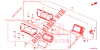 AFFICHEUR CENTRAL (LH) pour Honda CR-V DIESEL 2.2 EXECUTIVE NAVI 5 Portes 6 vitesses manuelles 2013