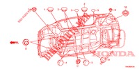 ANNEAU (INFERIEUR) pour Honda CR-V DIESEL 2.2 EXECUTIVE NAVI 5 Portes 6 vitesses manuelles 2013