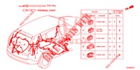 CONNECTEUR ELECTRIQUE (ARRIERE) pour Honda CR-V DIESEL 2.2 EXECUTIVE NAVI 5 Portes 6 vitesses manuelles 2013