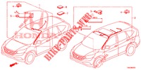 FAISCEAU DES FILS (LH) (4) pour Honda CR-V DIESEL 2.2 EXECUTIVE NAVI 5 Portes 6 vitesses manuelles 2013