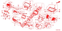GARNITURE D'INSTRUMENT (COTE DE CONDUCTEUR) (LH) pour Honda CR-V DIESEL 2.2 EXECUTIVE NAVI 5 Portes 6 vitesses manuelles 2013