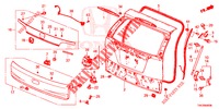 HAYON ARRIERE pour Honda CR-V DIESEL 2.2 EXECUTIVE NAVI 5 Portes 6 vitesses manuelles 2013