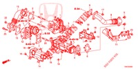 SOUPAPE DE EGR (DIESEL) (2.2L) pour Honda CR-V DIESEL 2.2 EXECUTIVE NAVI 5 Portes 6 vitesses manuelles 2013