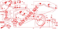MAITRE CYLINDRE DE FREIN/ALIMENTATION PRINCIPALE (LH) (1) pour Honda CR-V DIESEL 2.2 EXECUTIVE NAVI 5 Portes 5 vitesses automatique 2013