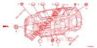 ANNEAU (INFERIEUR) pour Honda CR-V DIESEL 1.6 COMFORT 5 Portes 6 vitesses manuelles 2016