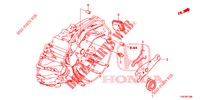 DEBRAYAGE (DIESEL) (1) pour Honda CR-V DIESEL 1.6 COMFORT 5 Portes 6 vitesses manuelles 2016