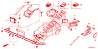 RADAR pour Honda CR-V DIESEL 1.6 COMFORT 5 Portes 6 vitesses manuelles 2016