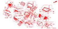 GARNITURE D'INSTRUMENT (COTE DE CONDUCTEUR) (LH) pour Honda CR-V DIESEL 1.6 COMFORT 5 Portes 9 vitesses automatique 2016