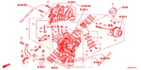 TURBOCOMPRESSEUR (DIESEL) (2) pour Honda CR-V DIESEL 1.6 COMFORT 5 Portes 9 vitesses automatique 2016