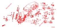 UNITE DE COMMANDE (COMPARTIMENT MOTEUR) (3) pour Honda CR-V DIESEL 1.6 COMFORT 5 Portes 9 vitesses automatique 2016