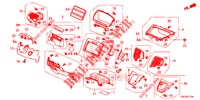 GARNITURE D'INSTRUMENT (COTE DE CONDUCTEUR) (LH) pour Honda CR-V DIESEL 1.6 ELEGANCE 5 Portes 9 vitesses automatique 2016
